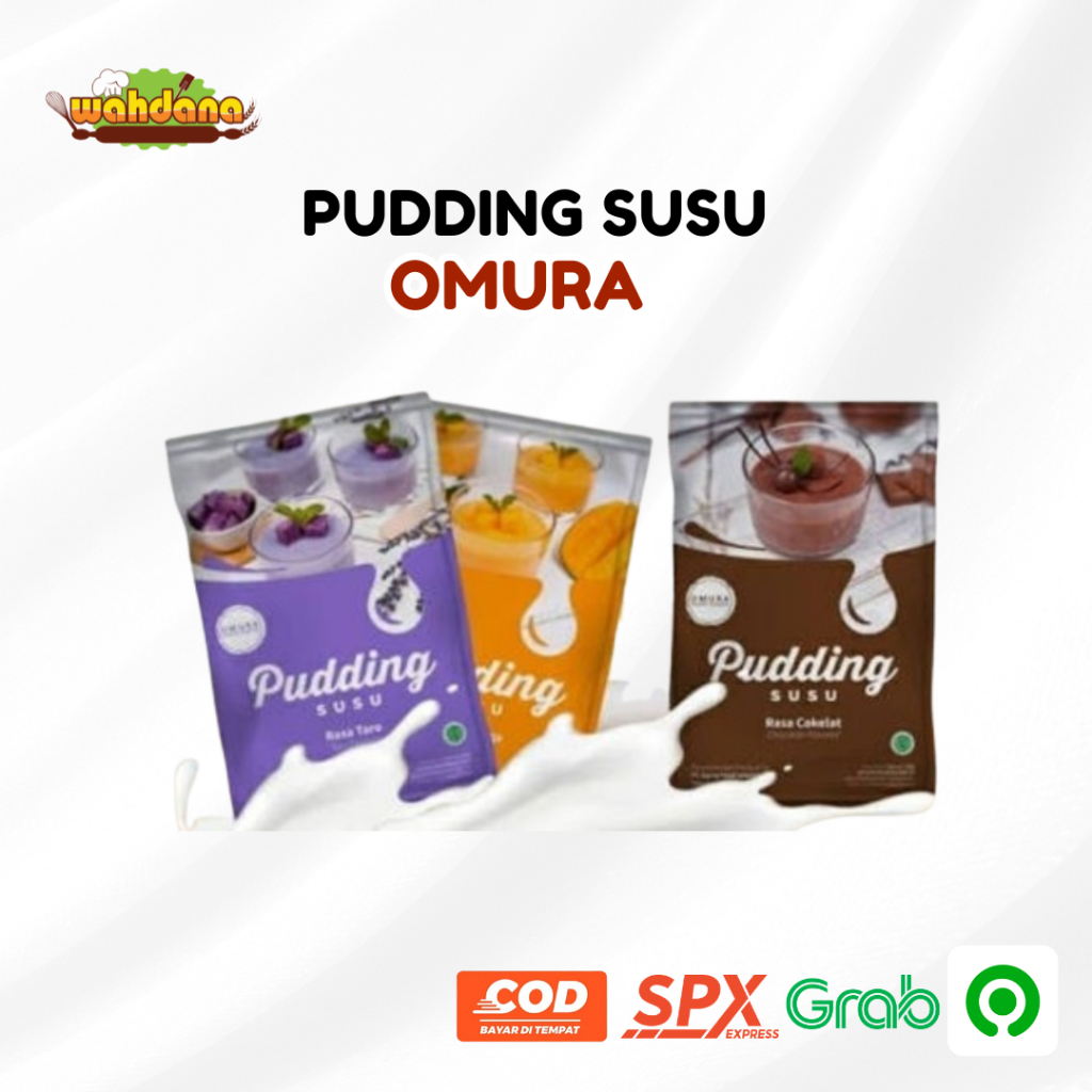 

OMURA PUDDING SUSU 3 RASA MANGGA COKLAT TARO