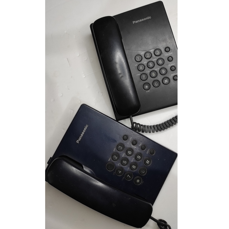 Pesawat Telpon Merk Panasonic KX-TS500MX Second Bekas - Telpon Rumah Kantor