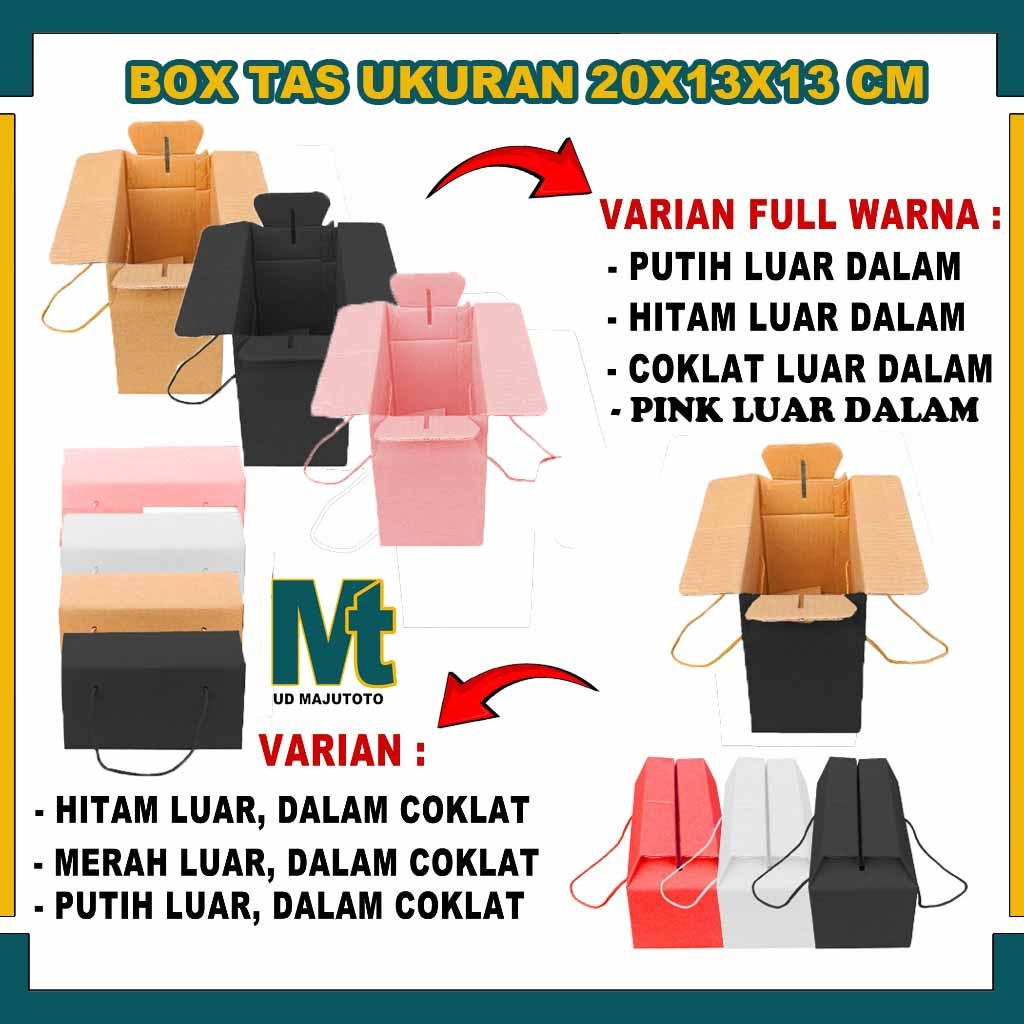 

Box 20X13X13 Cm / Box Tas / Box Souvenir / Kardus Polos