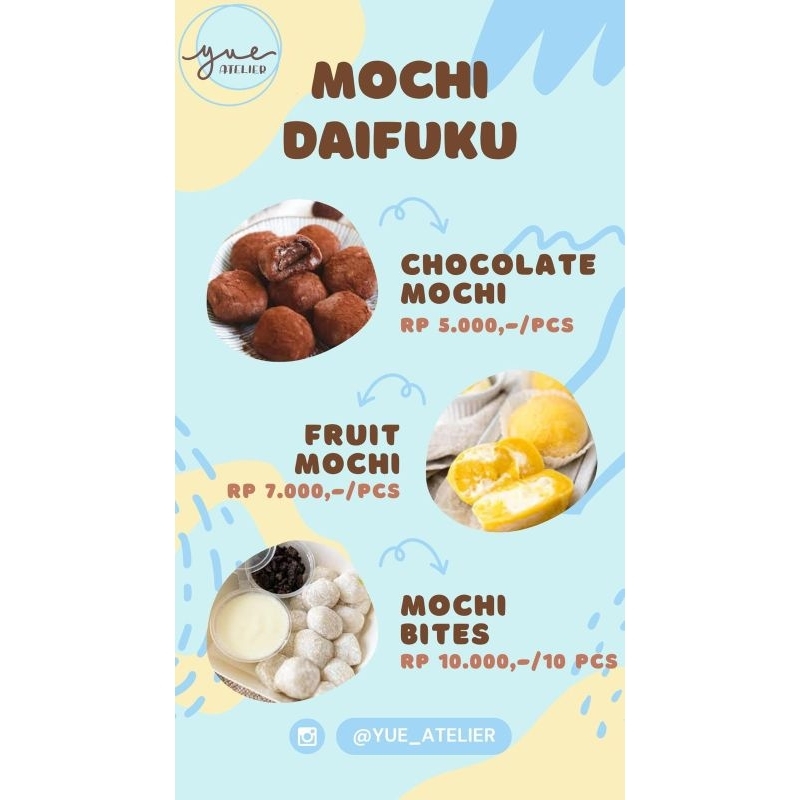 

[Pre Order] Mochi Daifuku Surabaya Only