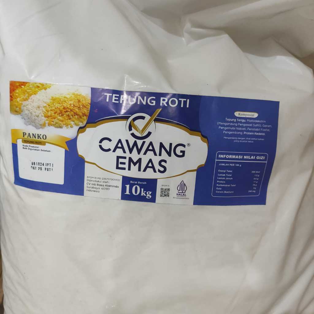 

tepung roti putih cawang emas repack