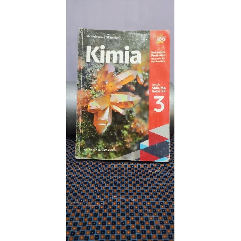 Buku kimia untuk SMA kelas XII  penerbit erlangga
