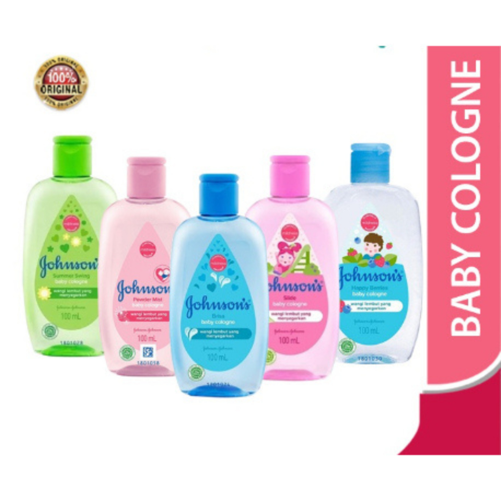 ❤️ Cloudy ❤️ JOHNSON'S BABY Cologne 100ml | Parfume Bayi Menyegarkan Wangi Longlasting