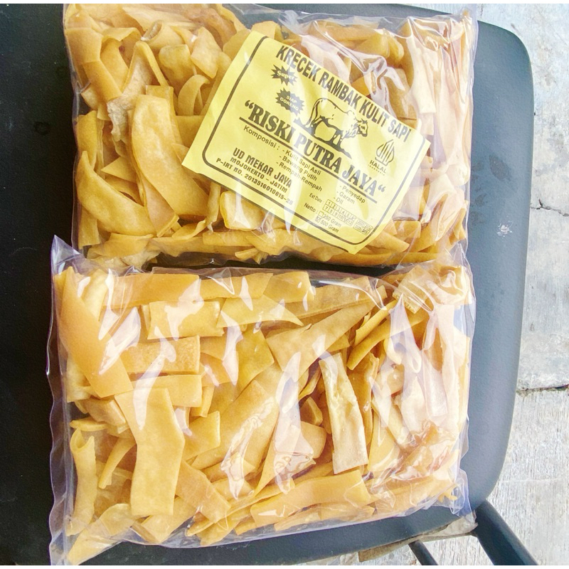 

Lezatoz_Genz Krecek Rambak Kulit Sapi Asli/Krecek Sayur/Stik Lebar 1Kg Super