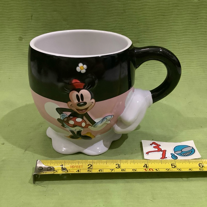 gelas mug disneyland hongkong minnie mouse pink