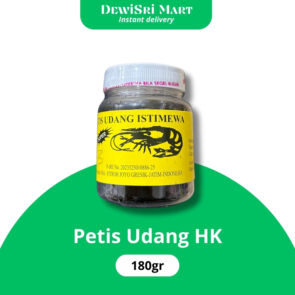 

Petis Udang Hk 180gr - Dewi Sri Mart