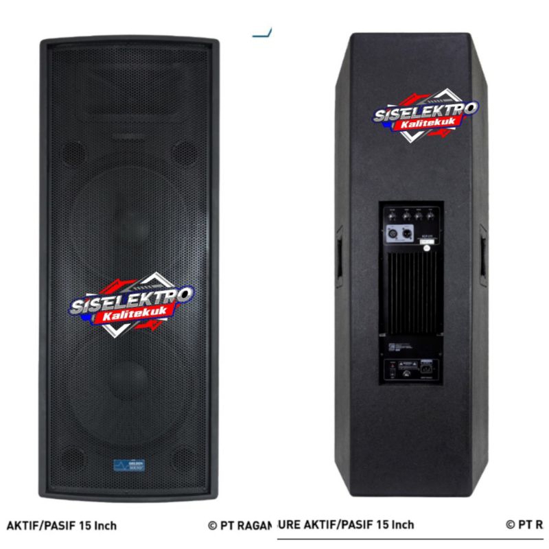 aktif 15 inch Doble golden sound eca 215 by jic speaker