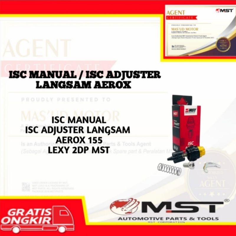 ISC MANUAL / ISC ADJUSTER LANGSAM AEROX 155/LEXY 2DP MST