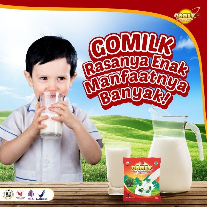 

10 Box Gomilk 200gr Paket Reseller