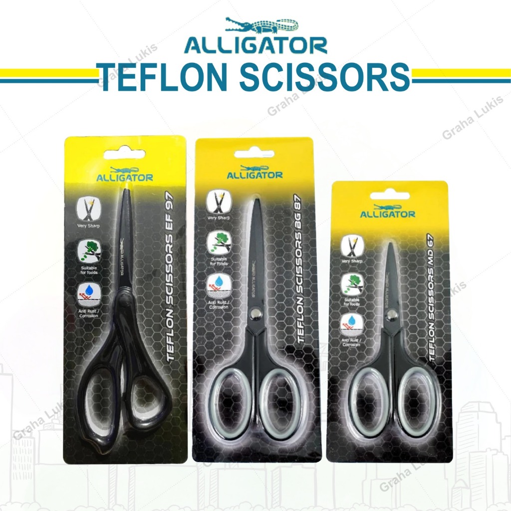 

Gunting Alligator / Teflon Scissors