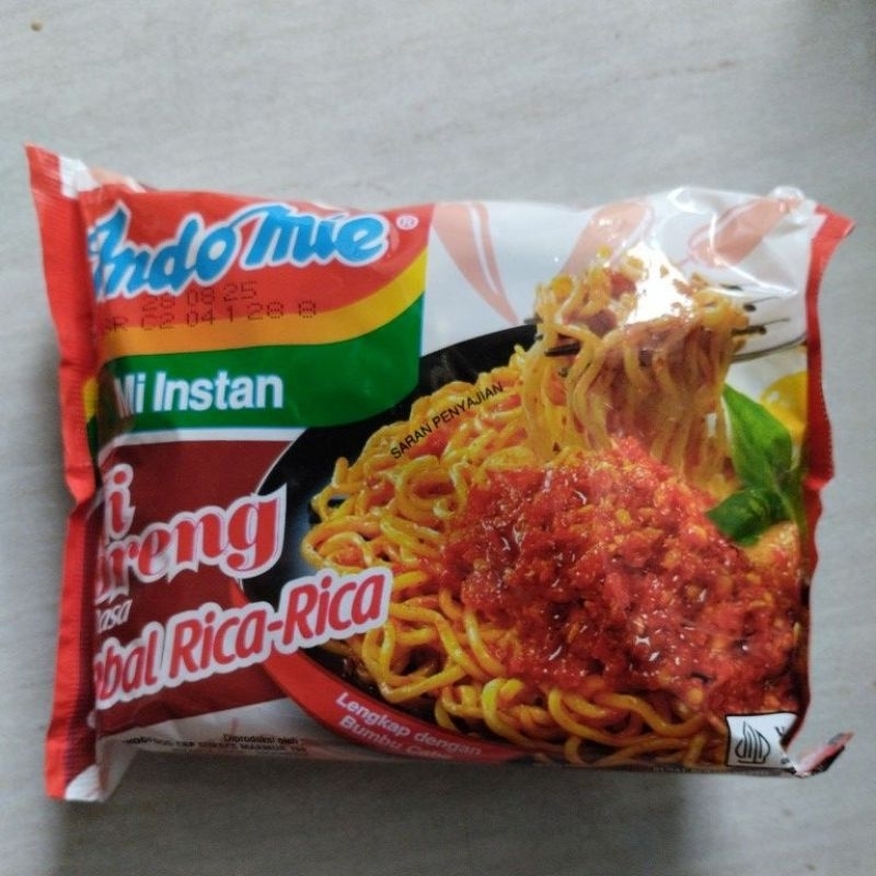 

Indomie mie instan sambal rica-rica