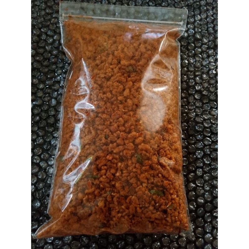 

remukan usus crispy pedas daun jeruk