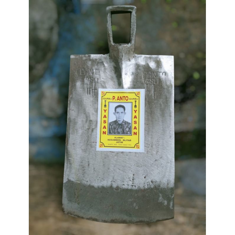 CANGKUL ASLI BLITAR BAJA ISEN / CANGKUL SAWAH KEBUN/PACUL SAWAH GARPU DUA PUTIH