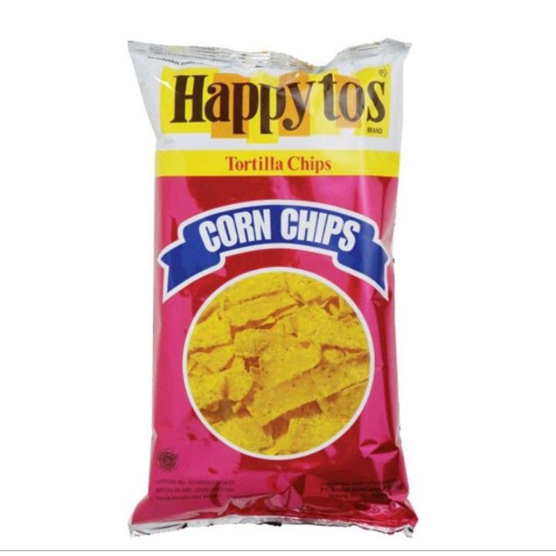 HAPPY TOS MERAH - HAPPY TOS CORN CHIPS