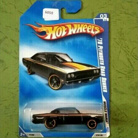 Hot Wheels 70 Plymouth Road Runner (Akta)