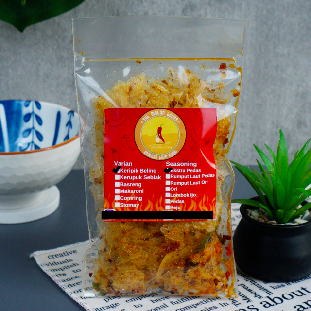 

Keripik kaca daun jeruk 50gr.