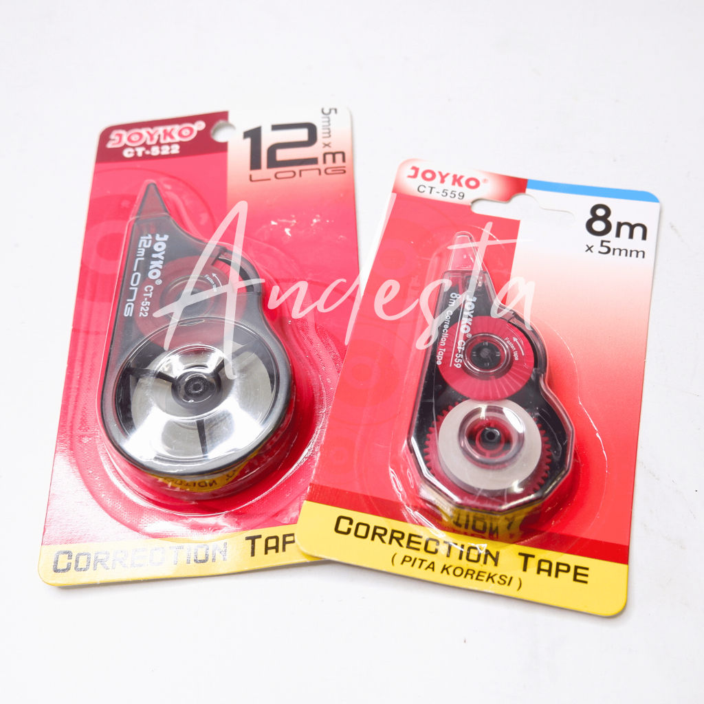 

JOYKO Correction Tape CT-522 (5mmX12m) - Pcs