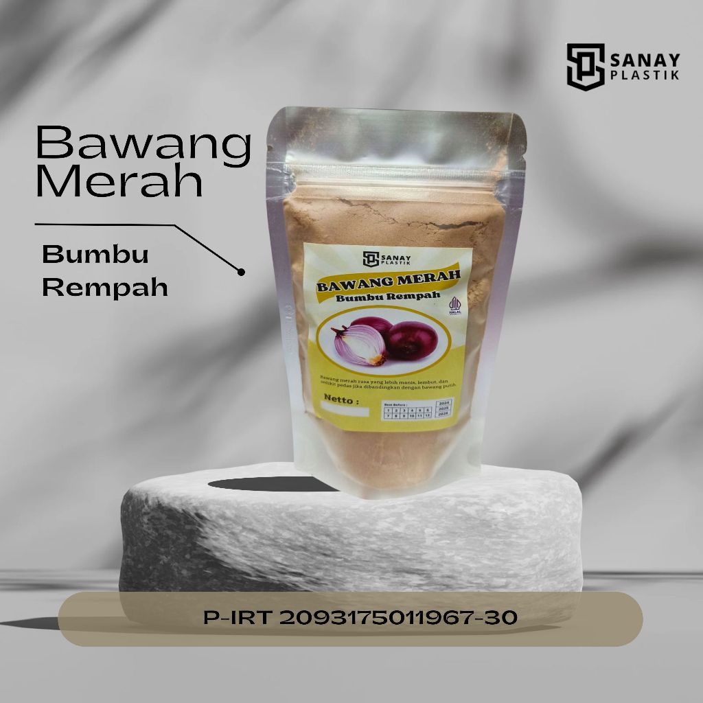 

BAWANG MERAH BUBUK MURNI TANPA CAMPURAN 50 GRAM DAN 100 GRAM