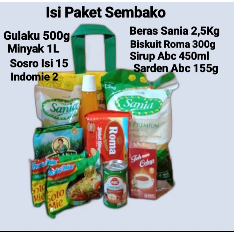 

RB Parsel Sembako Berbagi 8 Macam