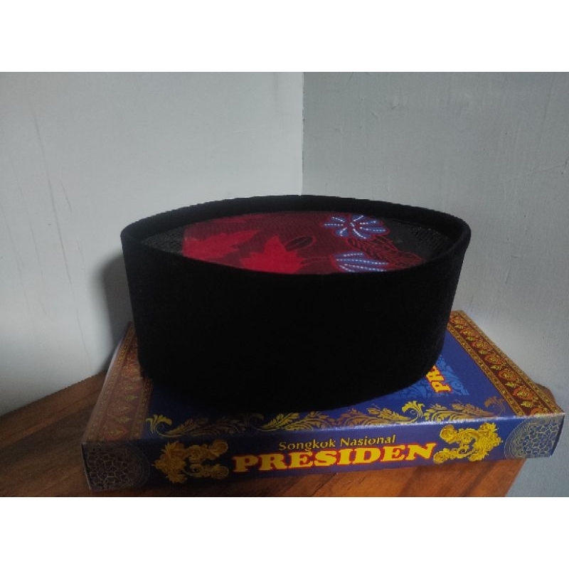 KOPYAH SONGKOK PECI NIERSONGKOK batik madura kombinasi hitam bludru falcon jahitan rapi murah berkua