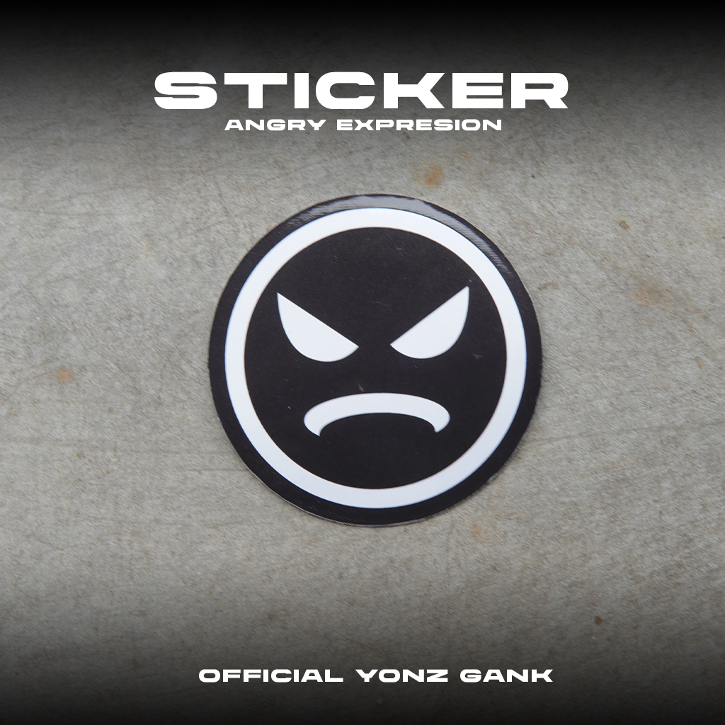 Sticker Angry Expression YONZ GANK