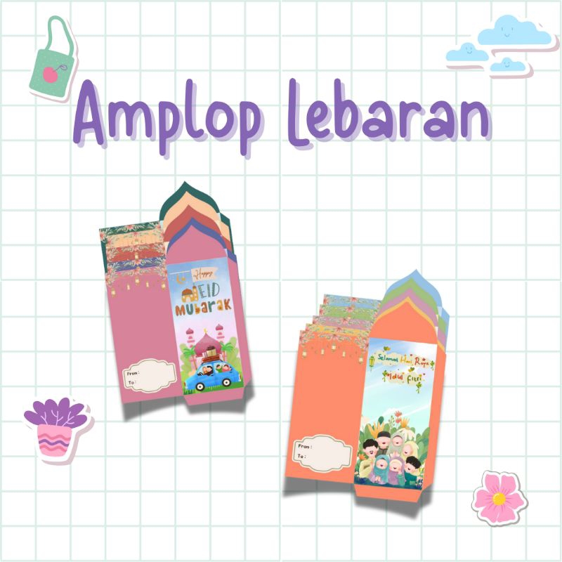 

Amplop Lebaran Uang THR Lucu Gemas Angpau