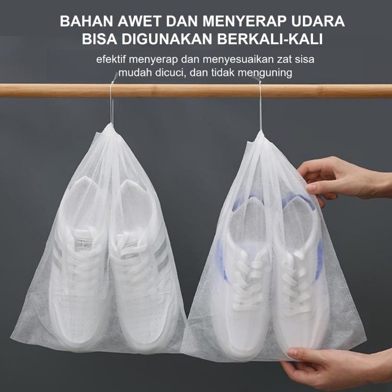 Dustbag sepatu serut anti debu