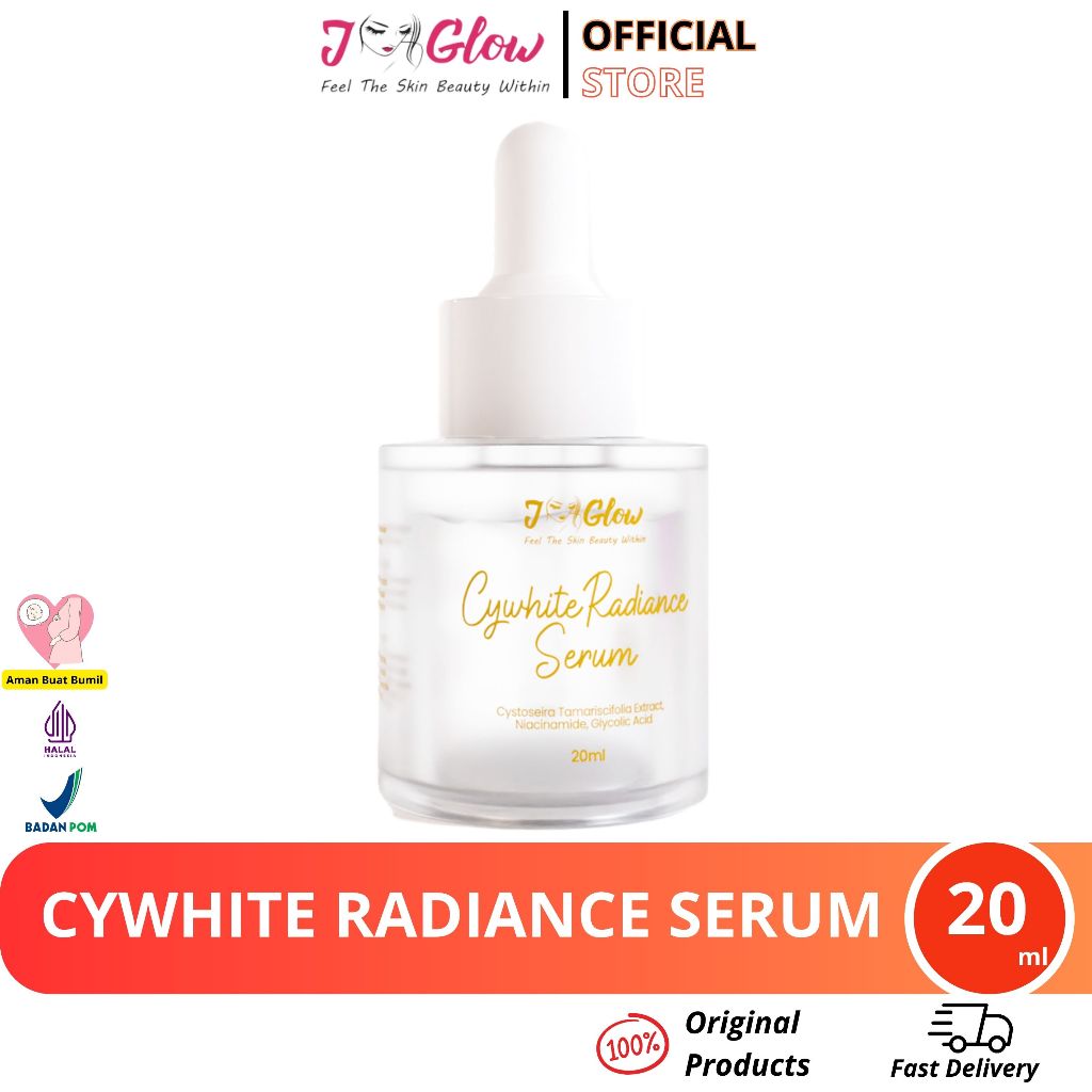 JGLOW SKINCARE Serum Cywhite Radiance Spot Lightening (membantu kulit tampak lebih cerah)