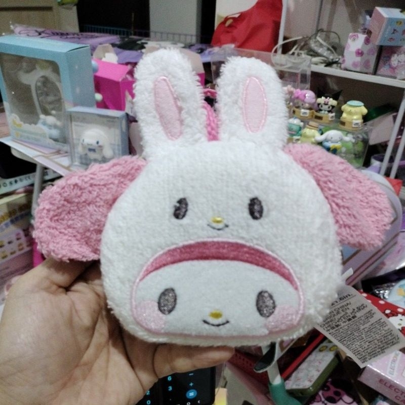 spons mandi miniso bahan handuk