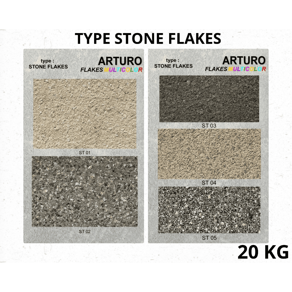 ARTURO Cat Texture Type Stone Flakes 20 KG (PAIL)