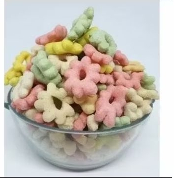 

1kg kerupuk bunga sakura CIKI ribut Snack bunga sakura warna kiloan