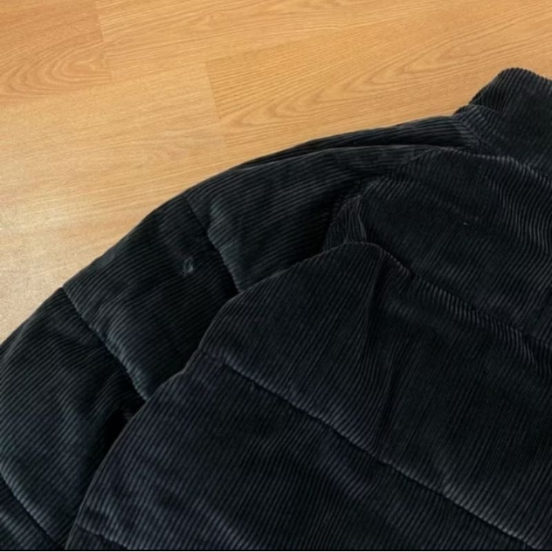 ZARA Corduroy Puffer Down Jacket