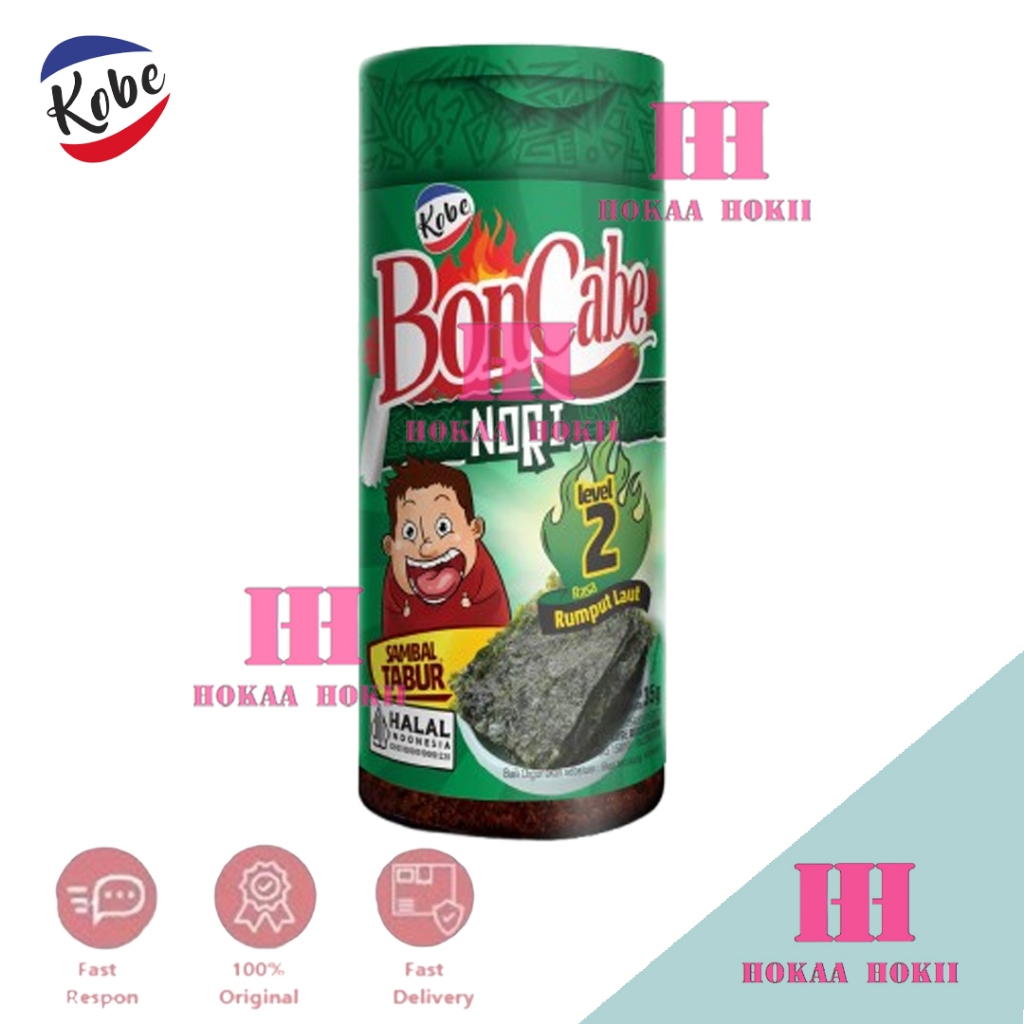 

BonCabe Sambal Tabur Level 2 Rasa Nori Botol 35gr