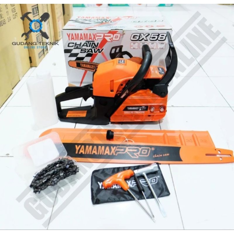 CHAINSAW YAMAMAX GX58 GERGAJI KAYU