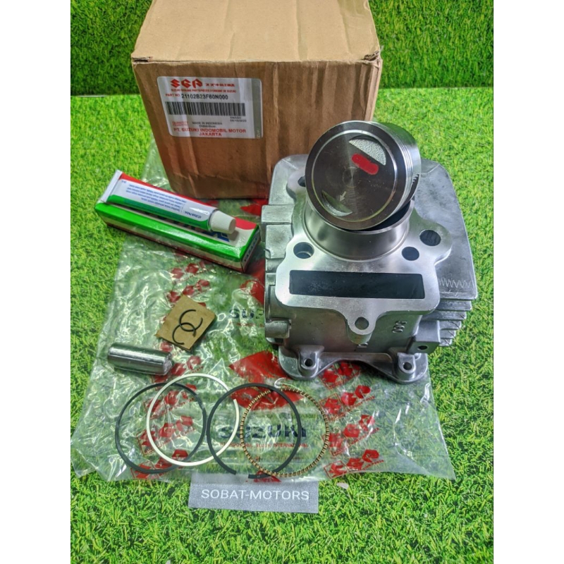 blok seher isi piston Suzuki smash 110/smash lama 110cc/smash new