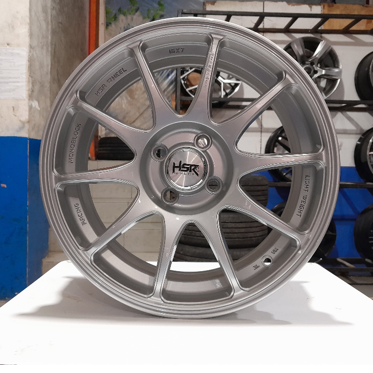 velg hsr indy ring 16 untuk sigra, sirion, datsun go, honda brio, honda city, hsr r16