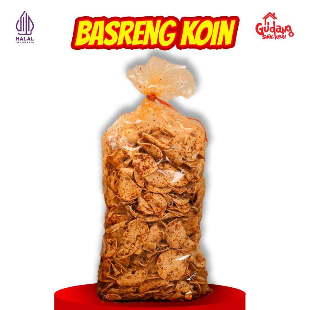 

Keripik Basreng Bulat 500g Pipih Tipis Pedas Daun Jeruk