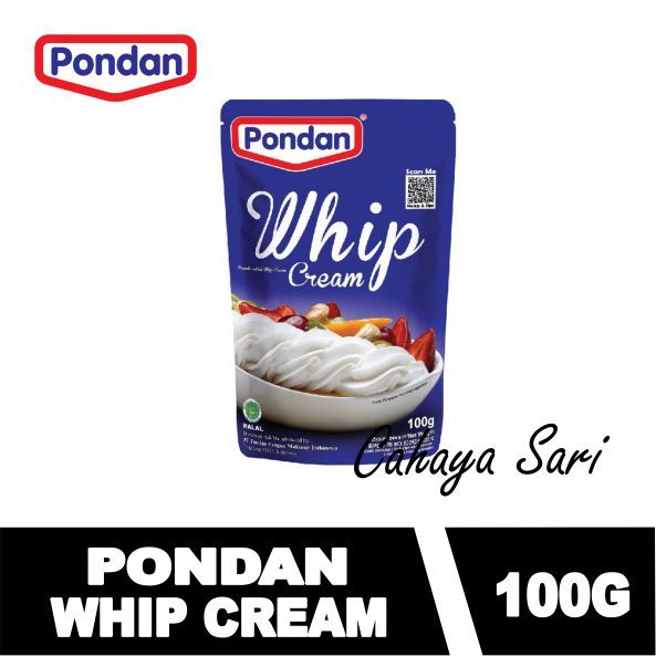 

PONDAN WHIP CREAM - 100 GRAM
