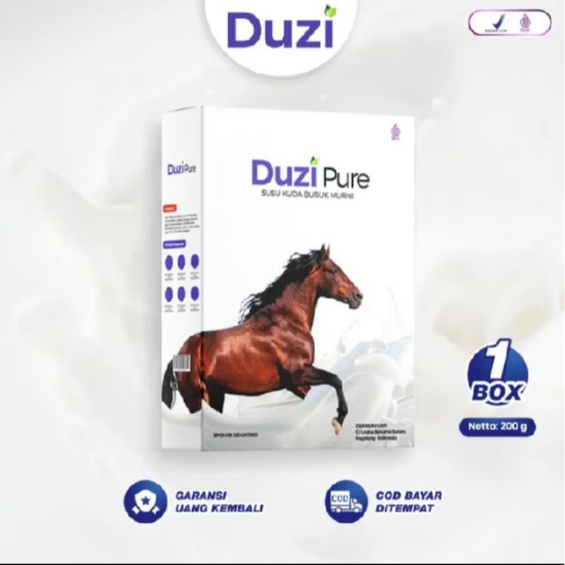 

Duzi Pure Original Susu Bubuk Kuda Lombok Original Bubuk 200 Gram