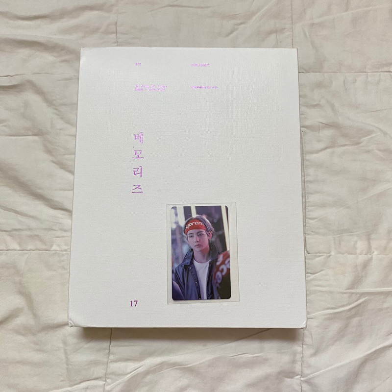 [BIG SALE] BTS MEMORIES 2017 TAEHYUNG PHOTOCARD - album DVD memo17 memo 17 bangtan sonyeondan Kim na