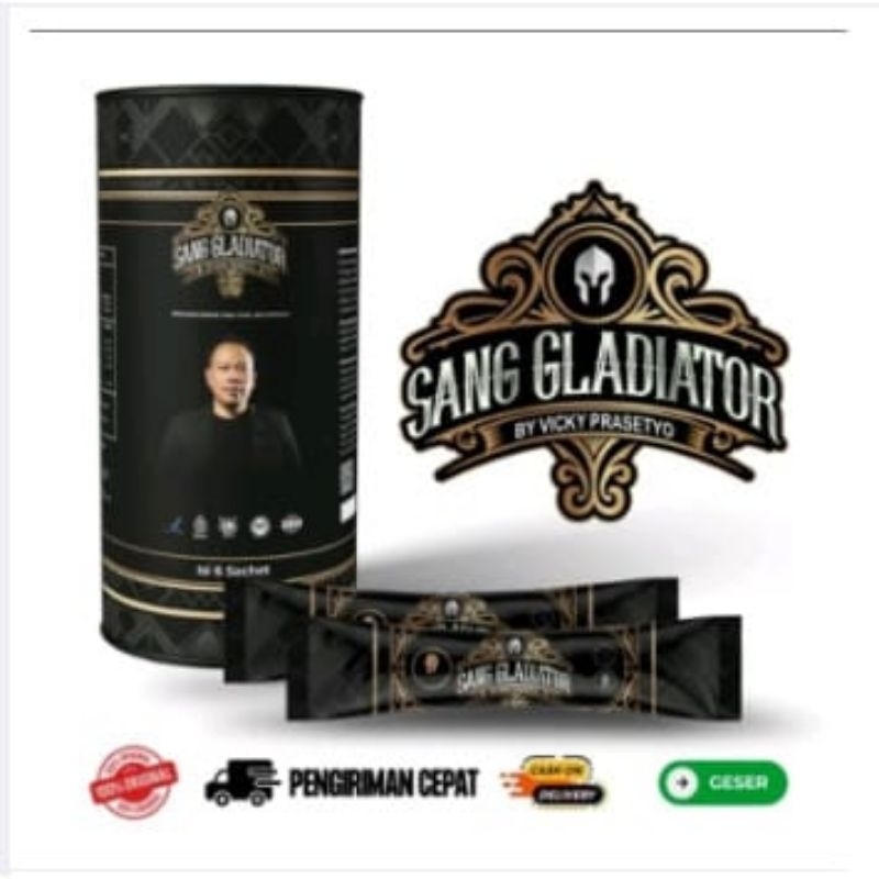 

Sang Gladiator by Vicky Prasetyo 6 sachet