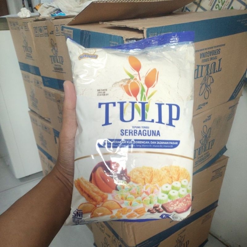 

Terigu Tulip harga grosir beli dus harga beda