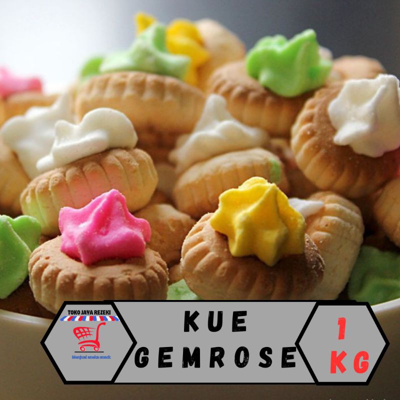 

1KG KUE GEMROSE MANIS BISKUIT JADUL GEM TERMURAH KILOAN ENAK KANCING BUNGA CEMILAN MINI GULA ROSE lezat empuk