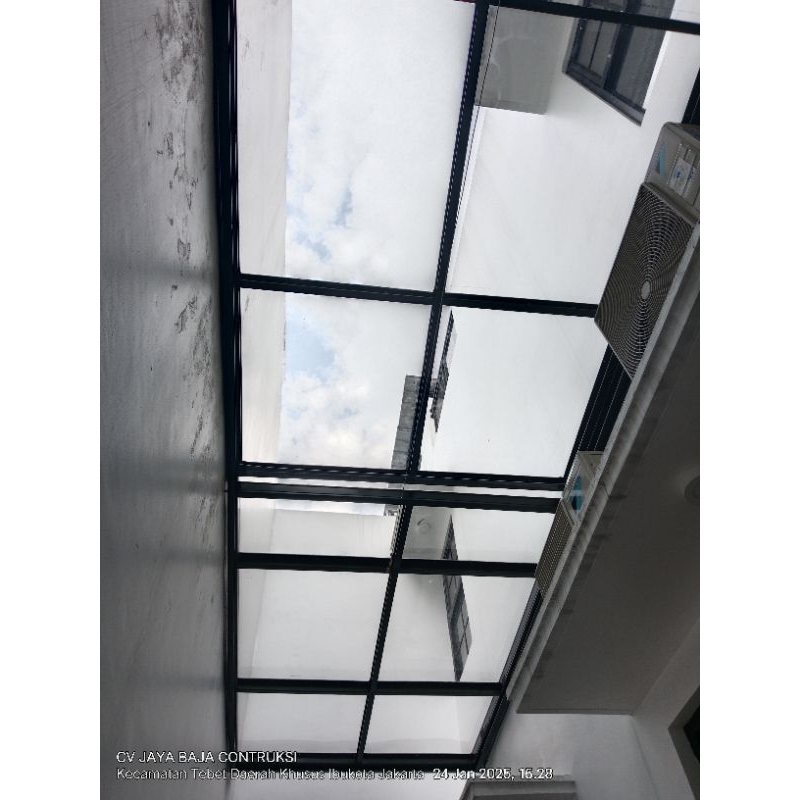 kanopi sliding atap solarflat/solartuff