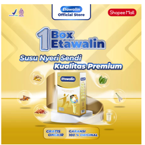 

Etawalin Original 100% Susu Kambing Etawa Bantu Atasi Masalah Asam Urat Rematik Nyeri Sendi