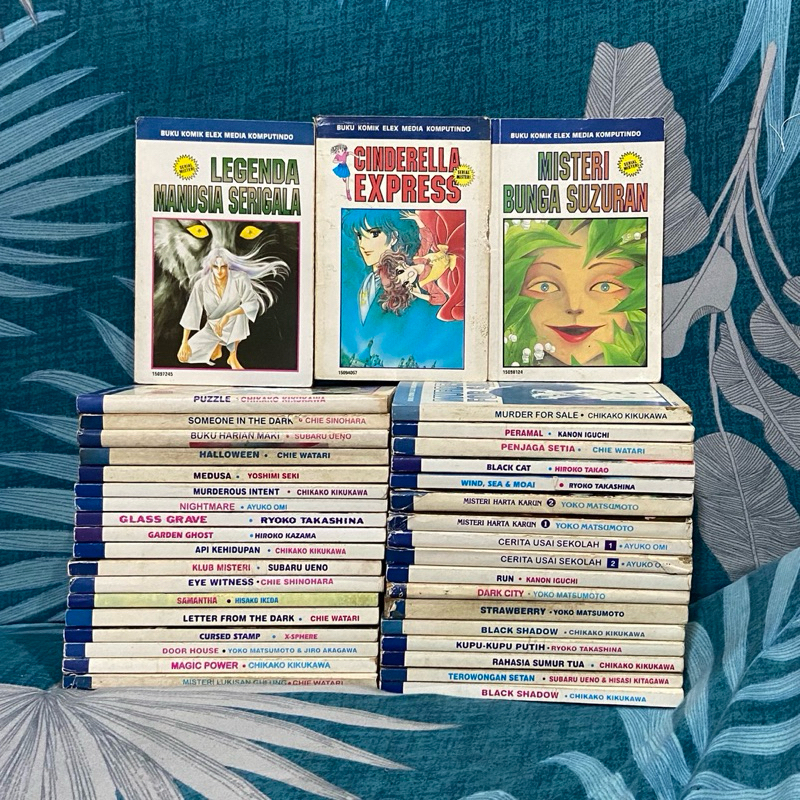 Paket 38 Komik Serial Misteri One Shot Shoot Tamat Set Fulset Fullset Lengkap Horor Horror