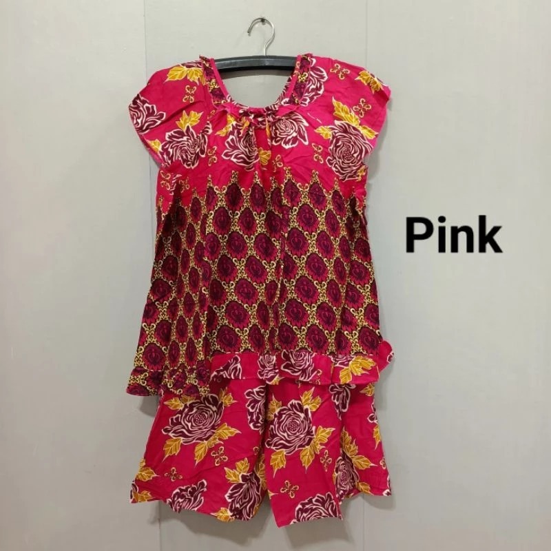 PAKAIAN SETELAN Setelan Hot Pants Gajah Putih Terbaru Kekinian Ld 130 jumbo