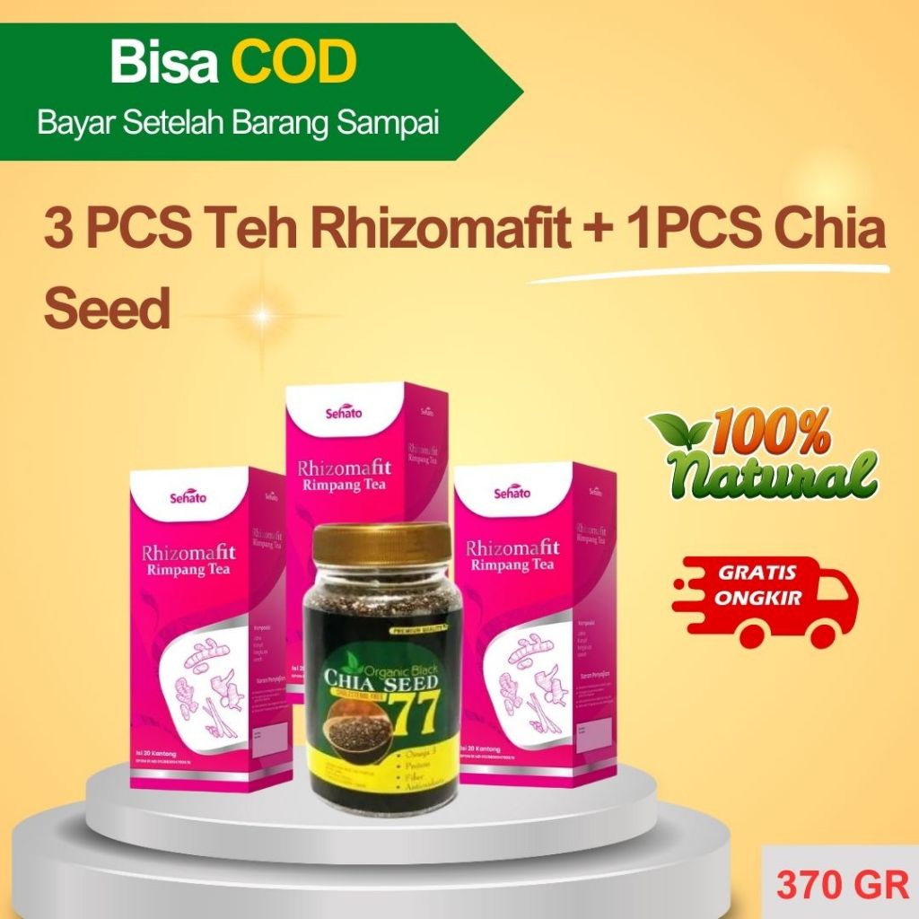 

3PCS Teh Rhizomafit + 1PCS Chia Seed 350GR