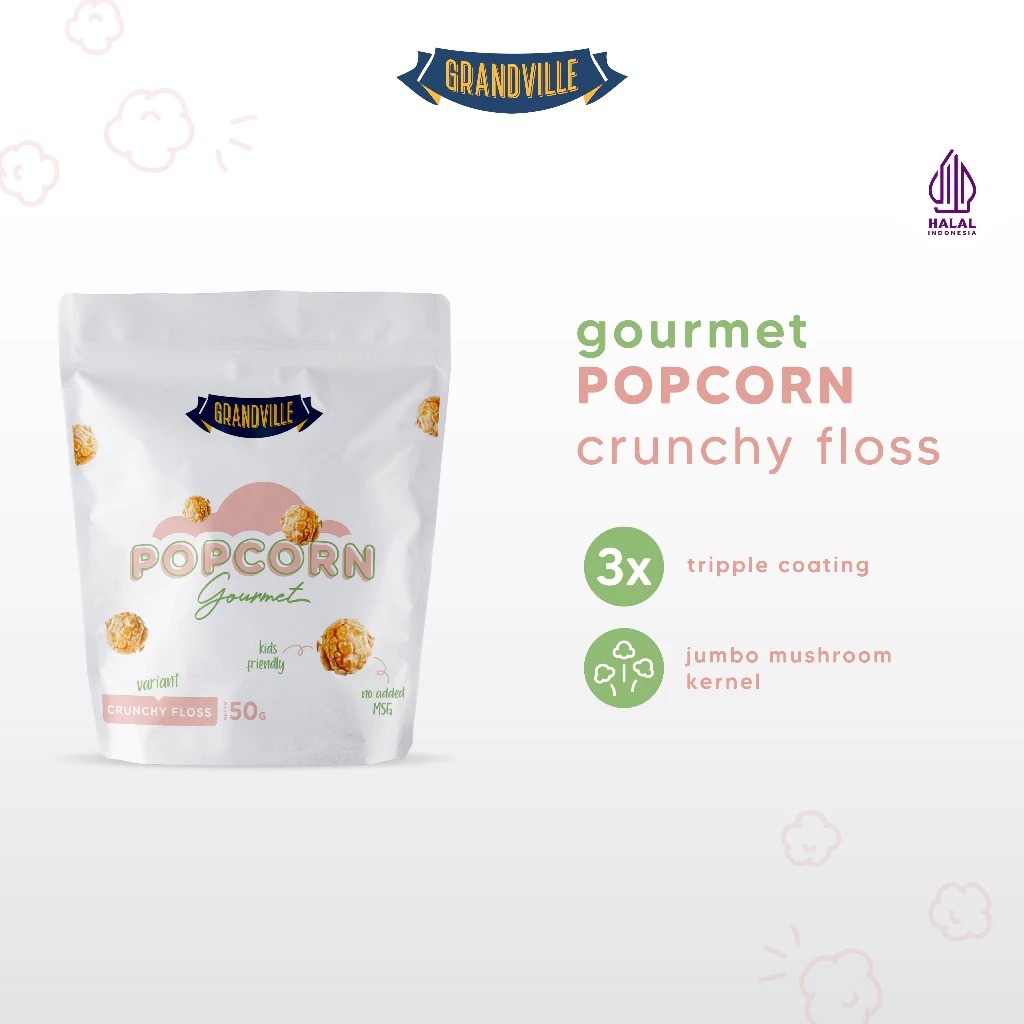 

Grandville Popcorn Gourmet Crunchy Floss