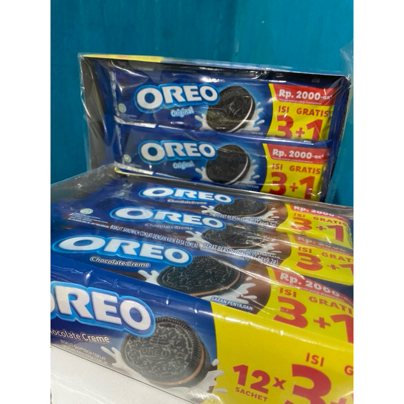 

OREO COKLAT VANILLA ISI 12pcs